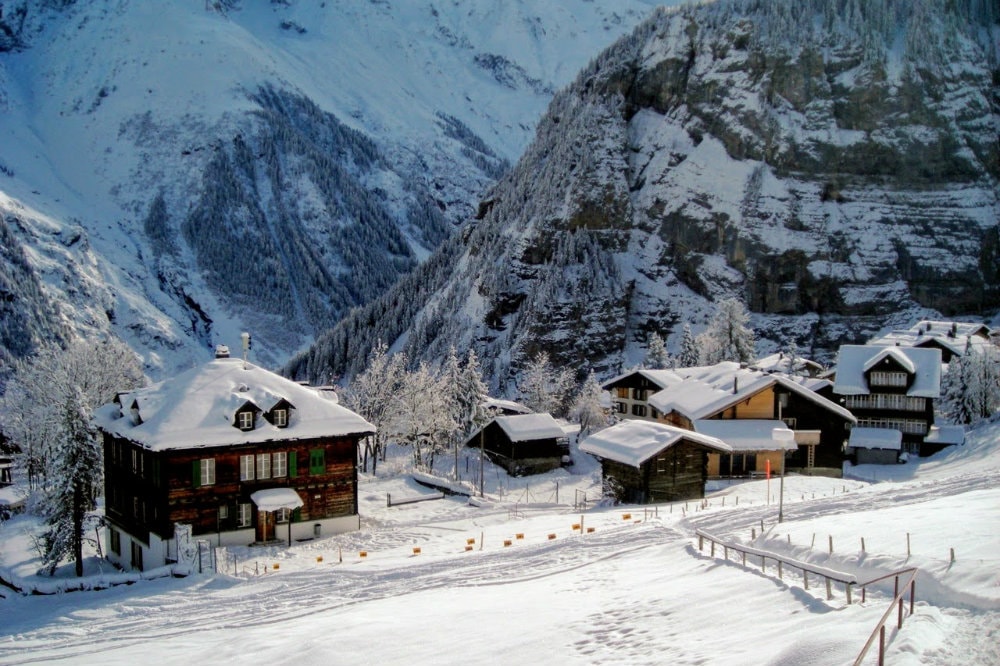 Gimmelwald is tiny, remote and incredible pretty