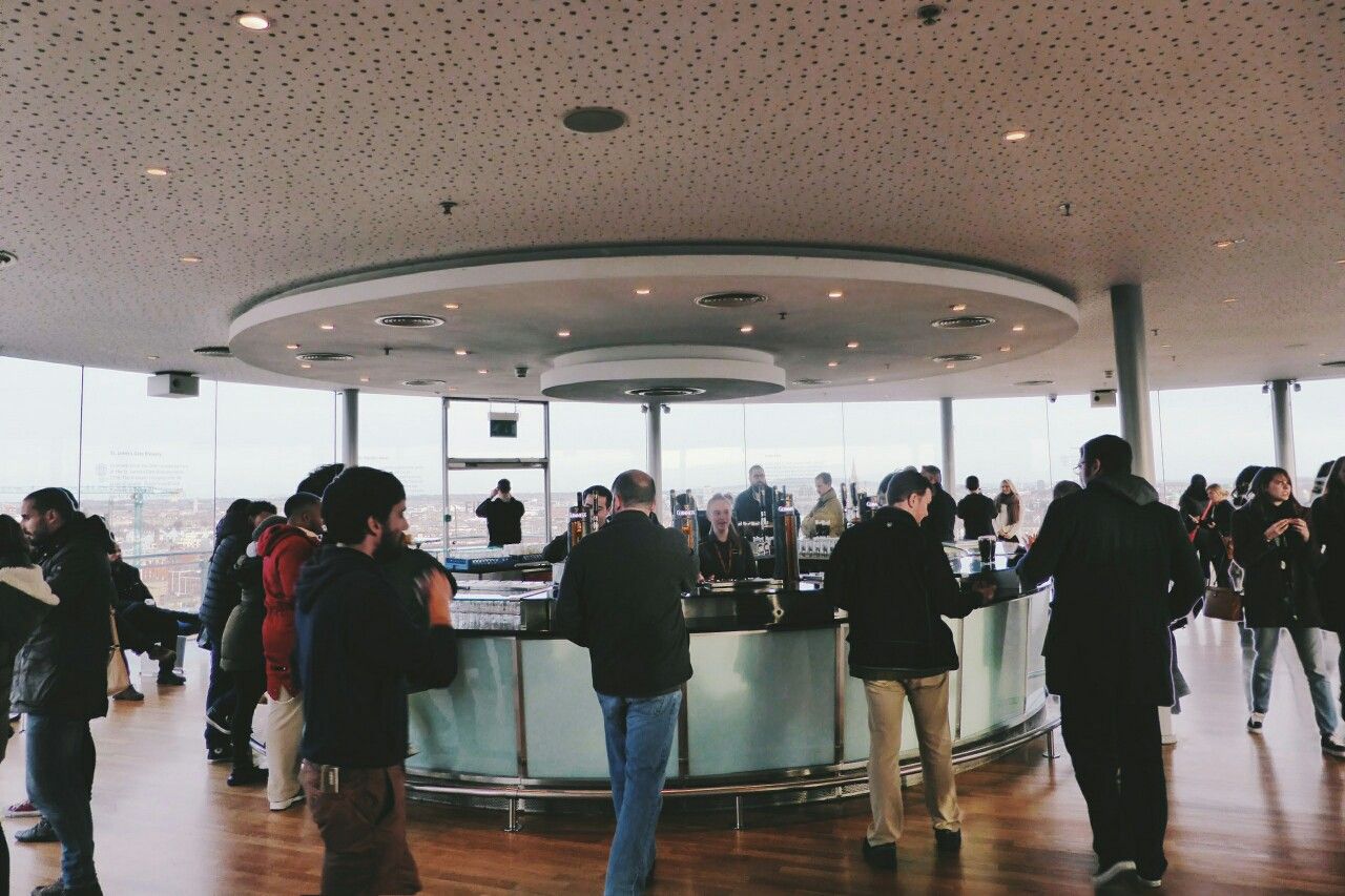 The Gravity Bar at the Guinness Experience, Dublin