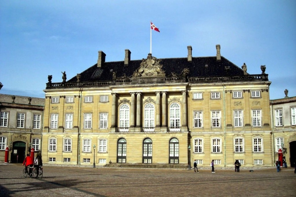 One of Copenhagen's royal palaces