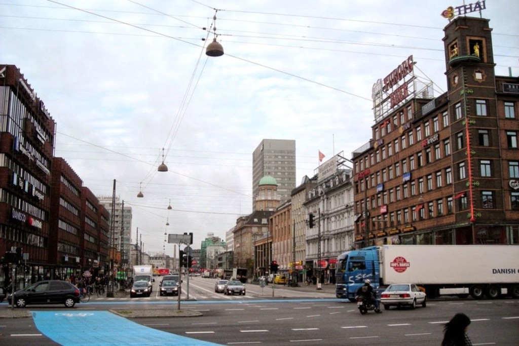 Vesterbrogade, a major thoroughfare of Copenhagen