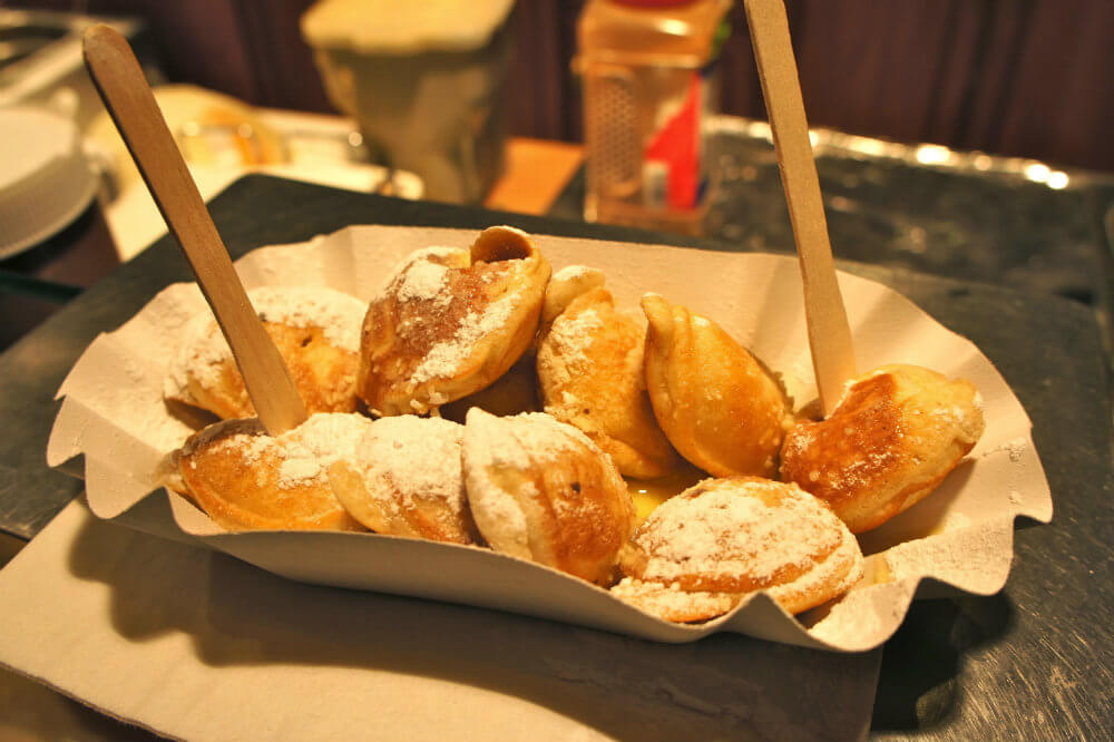 Pop some Poffertjes in your mouth for an instant fuzzy feeling