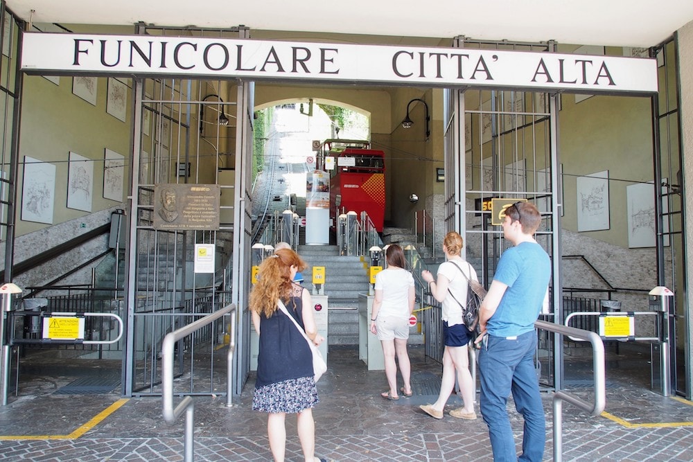 Bergamo's Funicular
