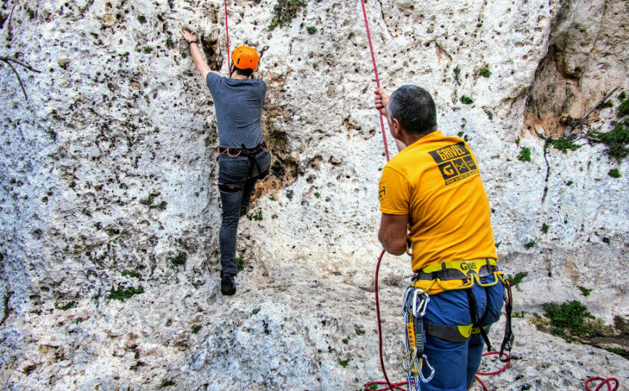 Climbing in Malta - Two Beginners Take On Gozo’s Limestone Rock