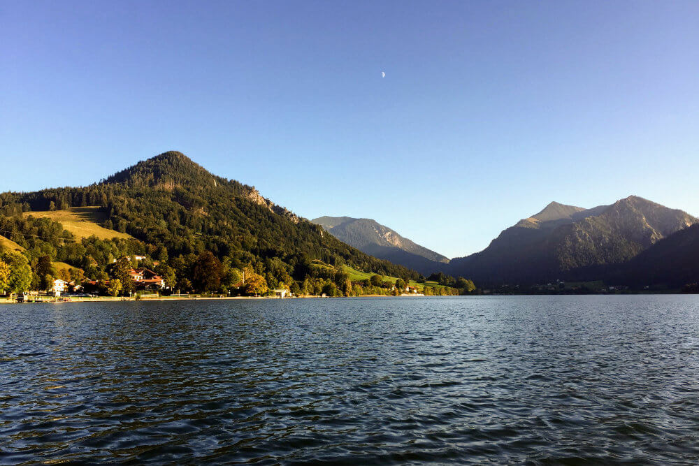 The Alpine scenery awaiting you in Schliersee