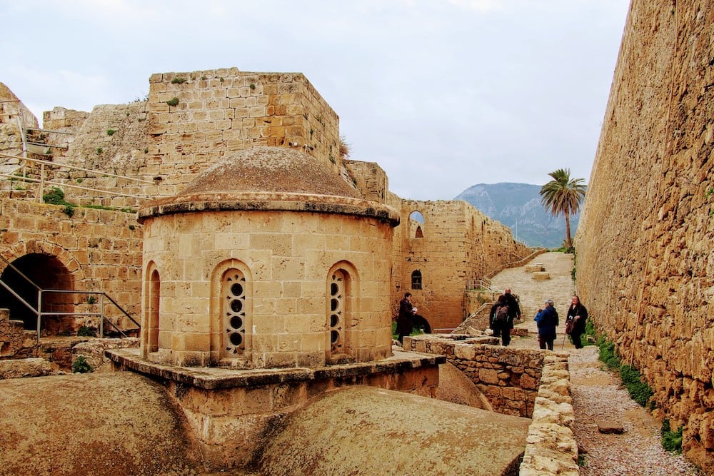 A church inside the grounds of Kyrenia Castle
