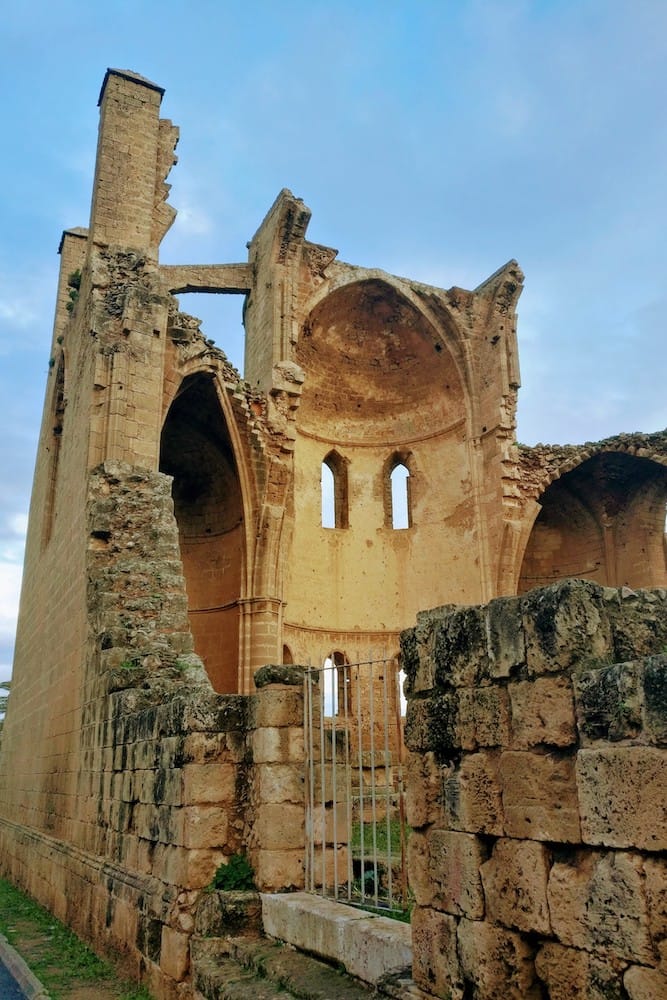 Just one of several churches inside the ancient walls of Famagusta