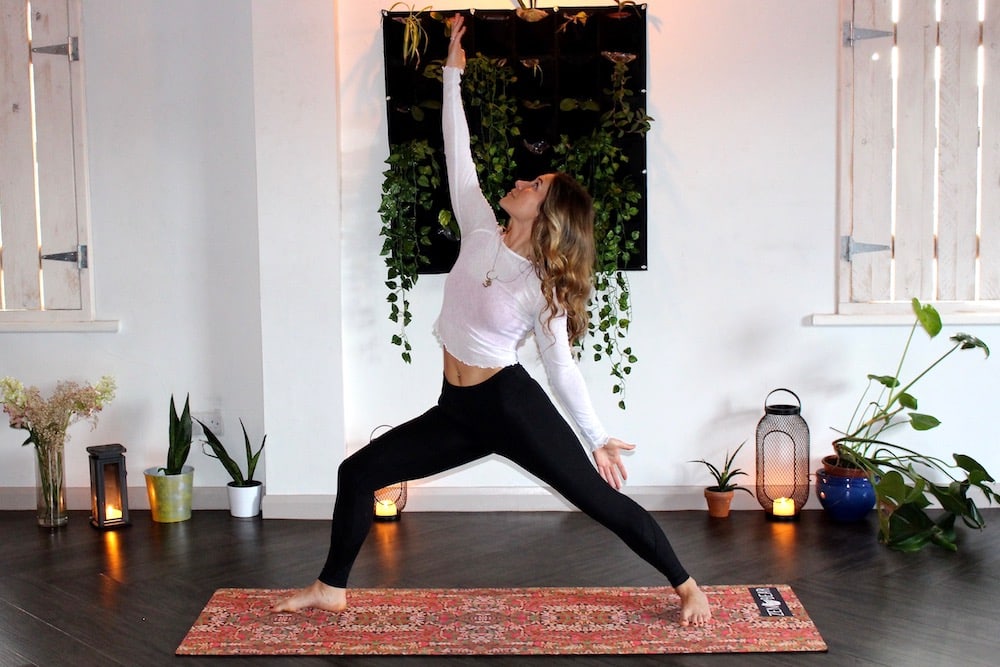 Practising Yoga is so simple to do at home. Plus, it's normally free!
