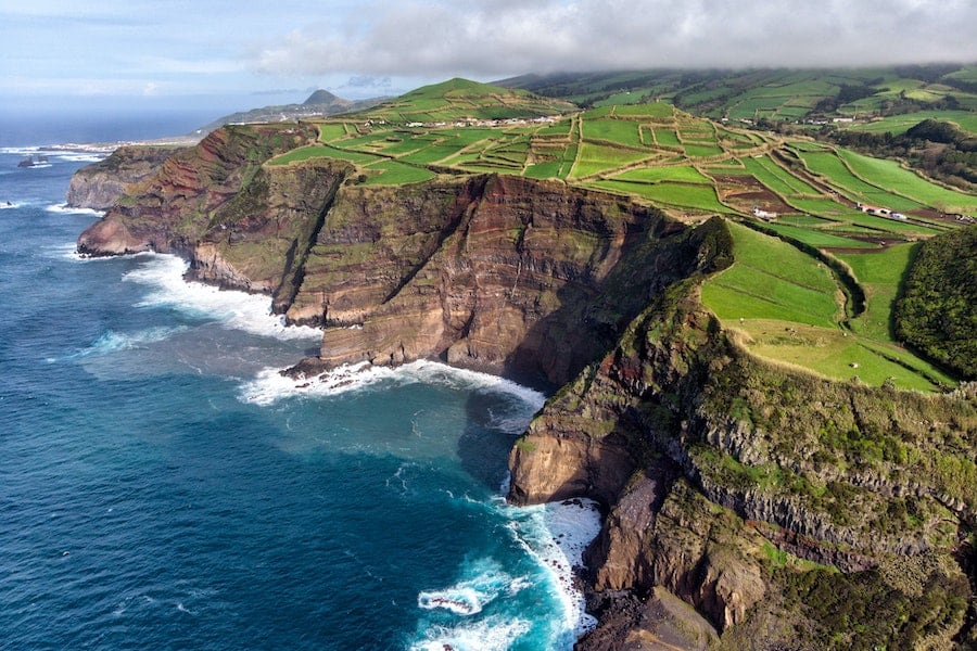 Azores coastline