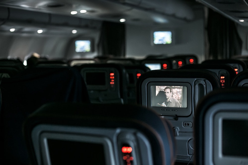 On-board entertainment systems help to pass the time and serve as a distraction