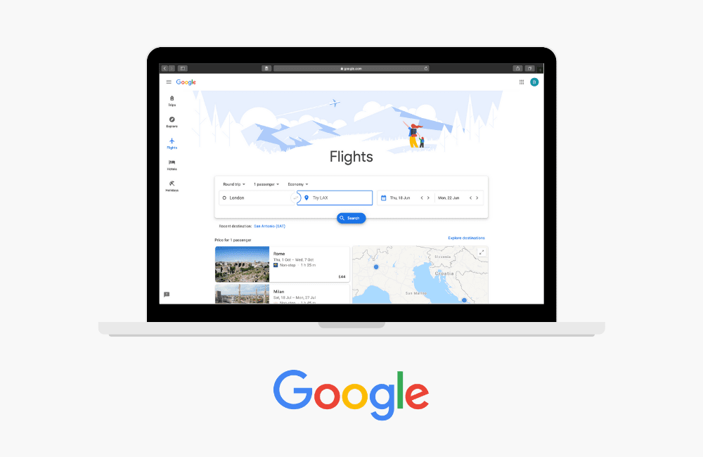 Google Flights - Travel Booking Tool