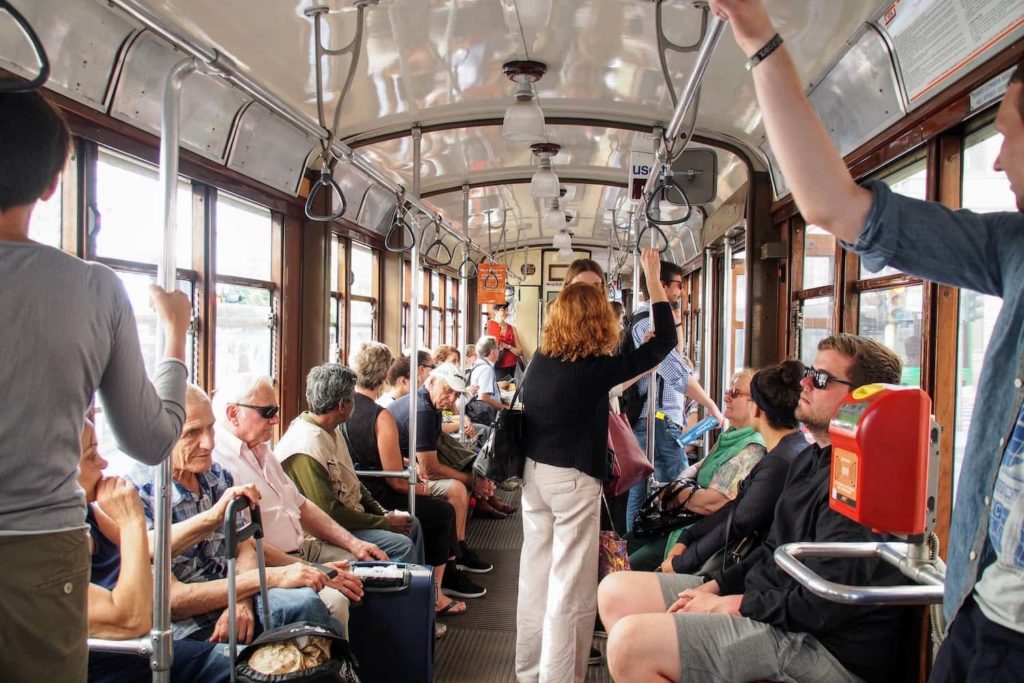Trams from the 1920s are still operating in Milan