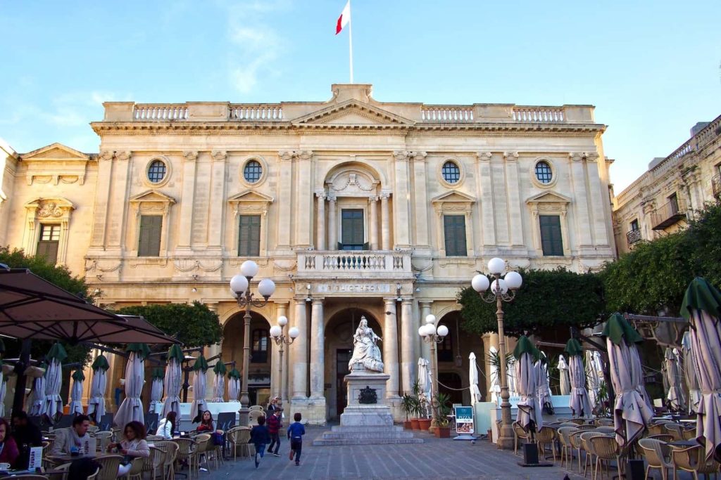 The Maltese capital of Valetta has all the grandeur of other European capitals, just on a smaller scale.