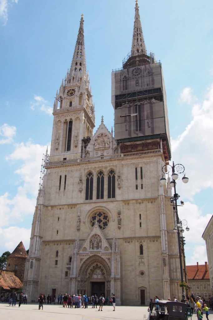 Zagreb Cathedral is the tallest building in Croatia.