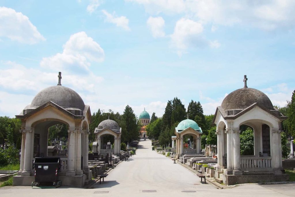 Mirogoj Cemetery is enormous.