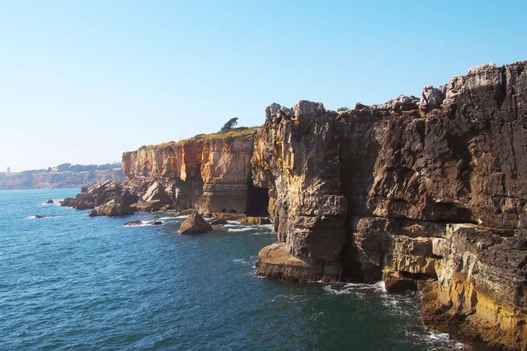 Boca do Inferno is a great spot to admire the impressive cliffs of Cascais