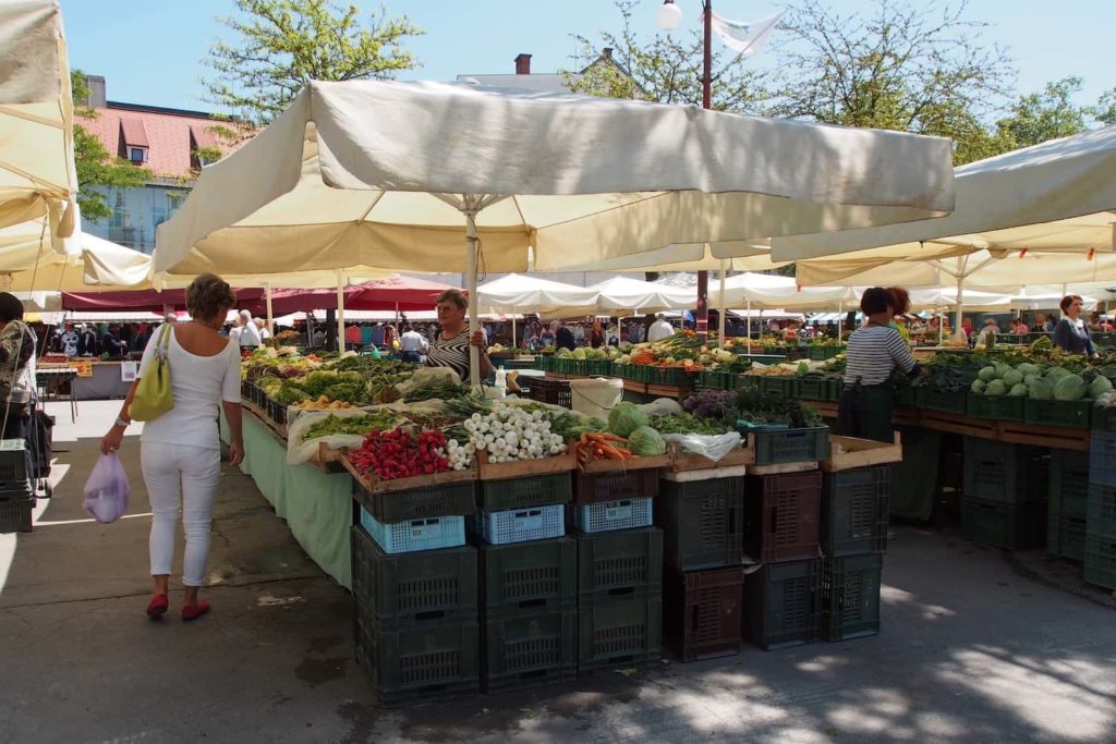 The central market is a great place to pick up some local produce