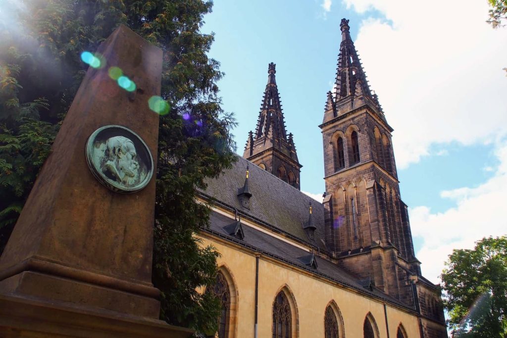 Basilica of St. Peter and St. Paul, part of the Vyšehrad castle complex