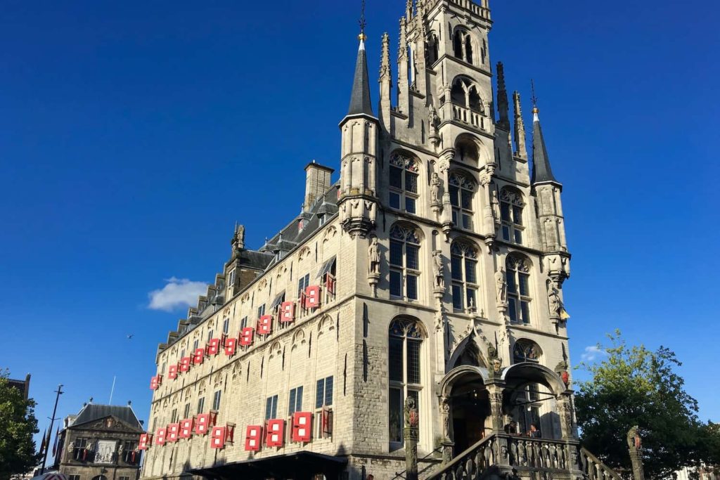 Gouda's impressive Town Hall is one of its highlights
