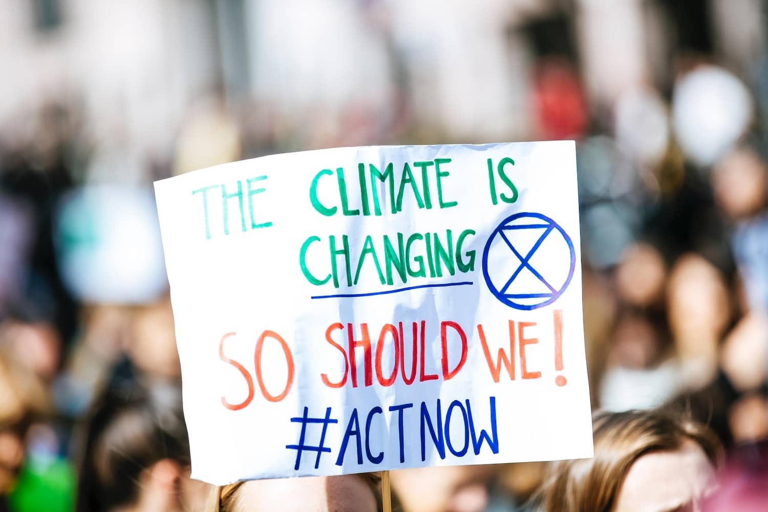The climate is changing. So should we. Act Now!