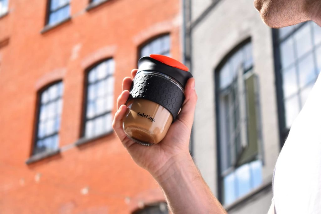 A reusable cup for hot drinks will help you to avoid using non-recyclable coffee cups