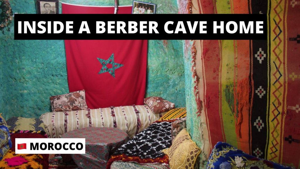 Inside a Berber Cave Home, Morocco
