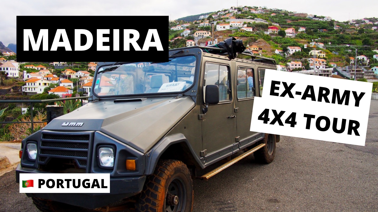 Adventure in MADEIRA | Ex-Army 4x4 Tour from Funchal to Porto Moniz