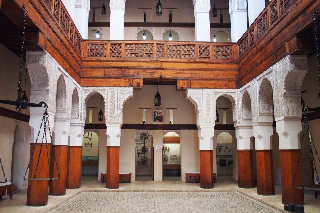 Funduq al-Najjarin (Inn of the Carpenters) in Fes, Morocco