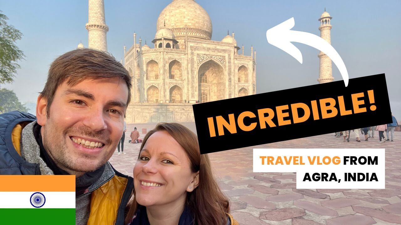 First impressions of the Taj Mahal in Agra, India.