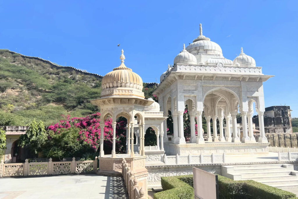 The incredibly pretty Gaitor Ki in Jaipur, India