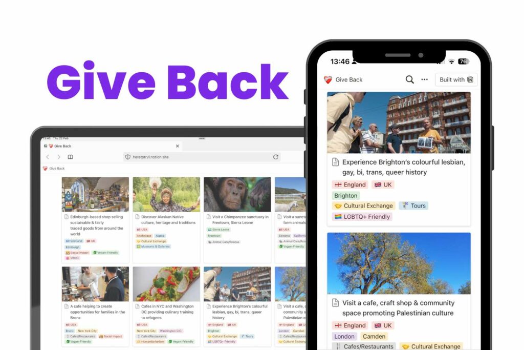 Introducing Give Back